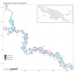 Identifying oxbow lakes from satellite data